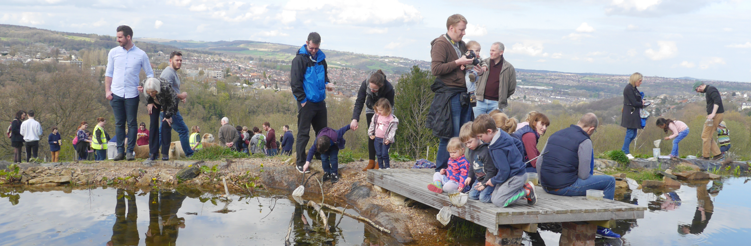 Holly Hagg community farm family day